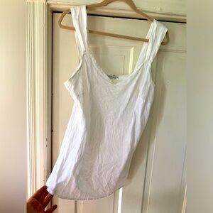 Cut Loose Linen top XL tank